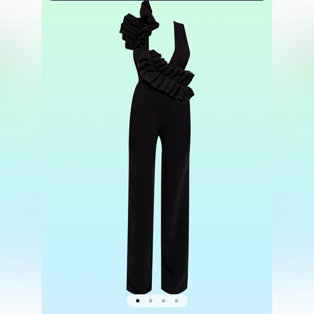 BRAND NEW!!! Black Andrea Iyamah Iman Jumpsuit